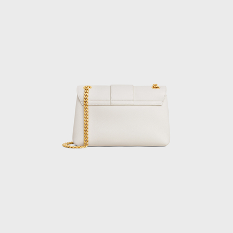 TEEN CELINE VICTOIRE BAG IN SUPPLE CALFSKIN WHITE - Image 3